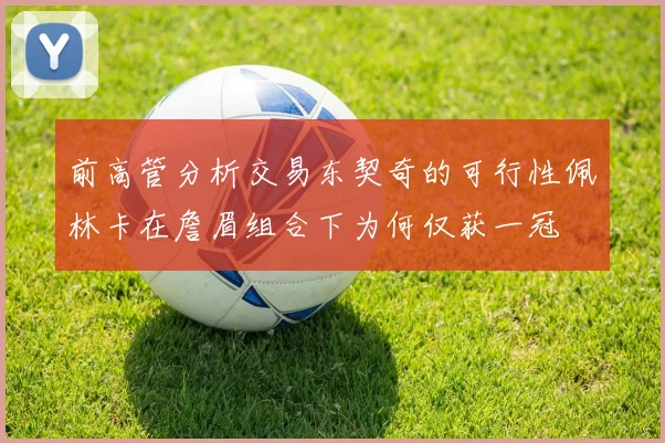 前高管分析交易东契奇的可行性佩林卡在詹眉组合下为何仅获一冠